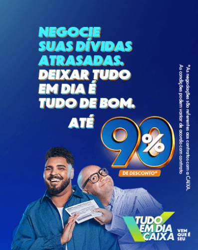 Negocie suas dívidas - Até 90% de desconto
